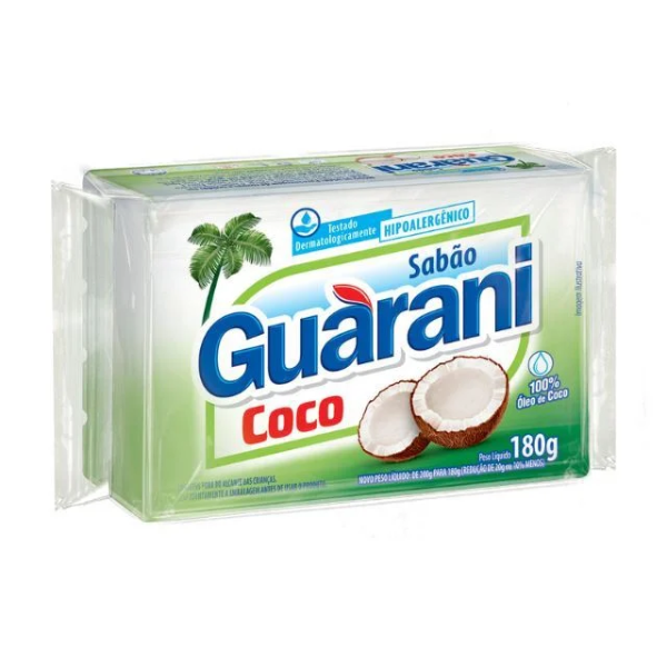 SABAO EM BARRA GUARANI COCO 180G