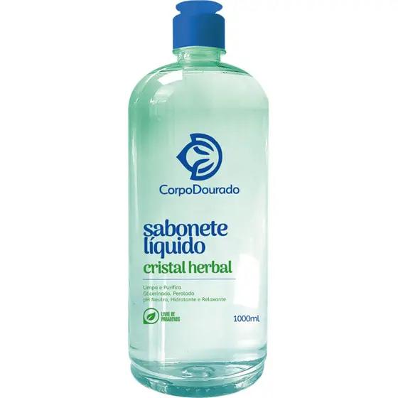 SABO LIQ CORPO DOURADO CRISTAL HERBAL 1L