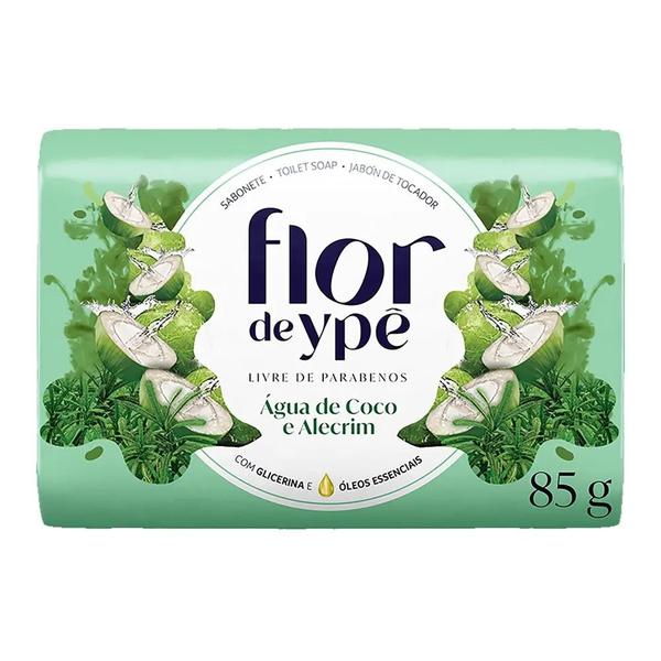 SABONETE FLOR YPE AGUA COCO ALEC 85G