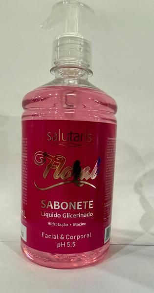 SABONETE LIQ FLORAL SALUTARIS 500ML