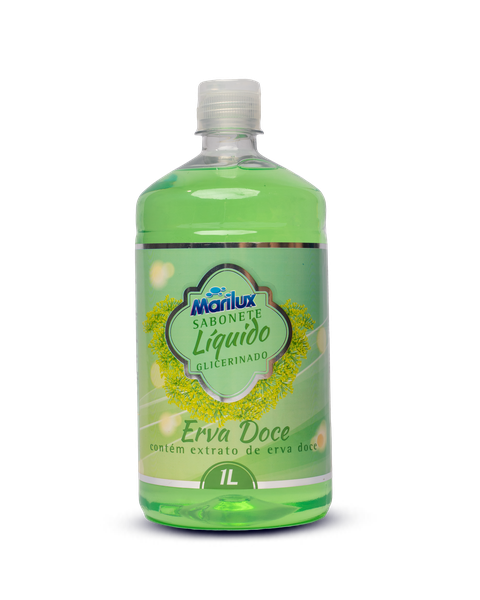 SABONETE LIQUIDO ERVA DOCE MARILUX 1LT
