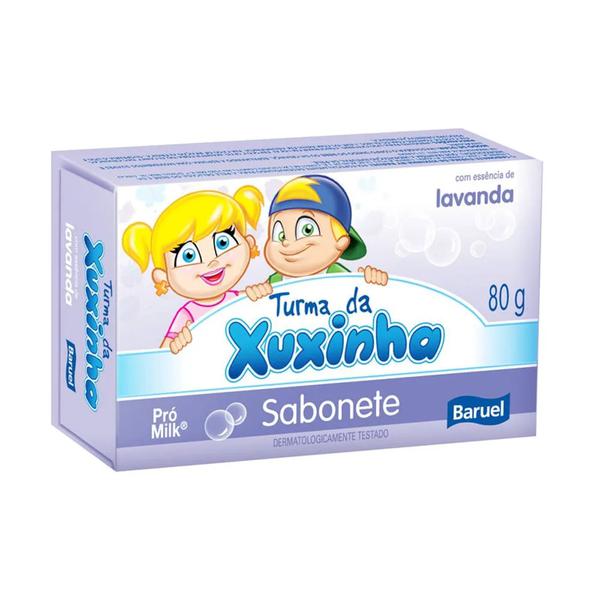 SABONETE TURMA DA XUXINHA LAVANDA 80G