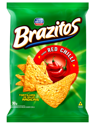 SALG BRAZITOS SAO BRAZ RED CHILLI 30G