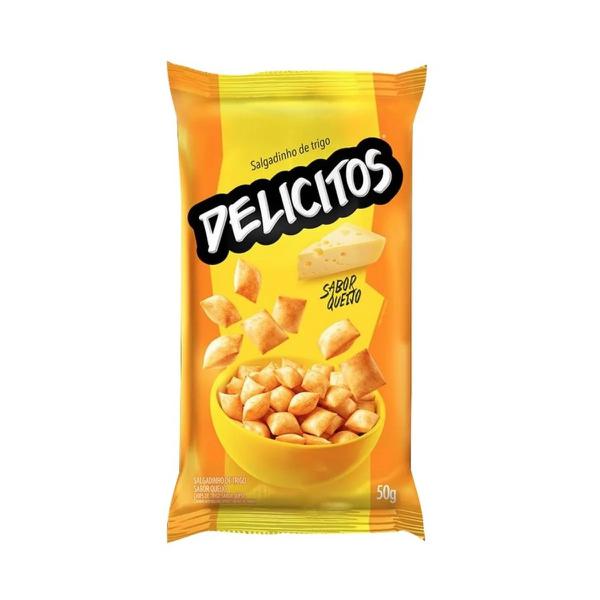 SALGADINHO DELICITOS SABOR DE QUEIJO 50G