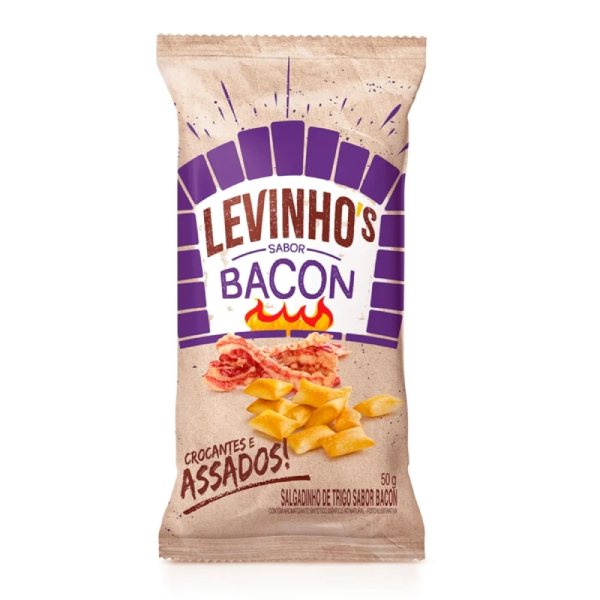 SALGADINHO LEVINHOS BACON 50G
