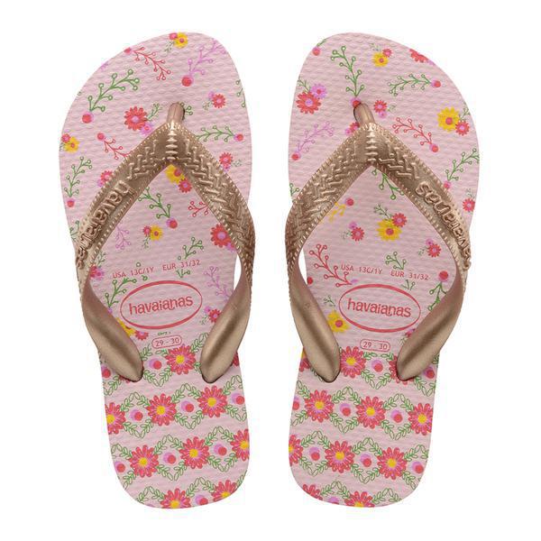 SAND HAV KIDS FLORES BEGE P ROSA 23 24 U