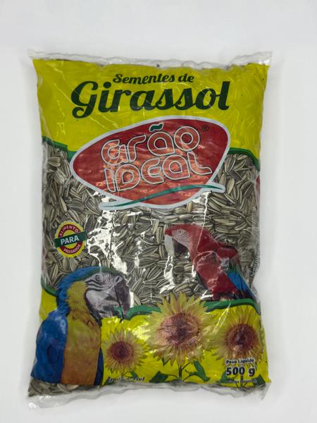 SEMENTE DE GIRASSOL GRAO IDEAL 500G