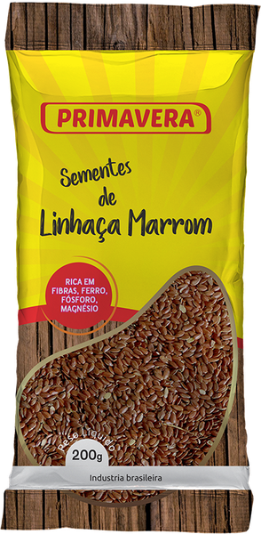 SEMENTES DE LINHACA MARROM PRIMAVERA 200