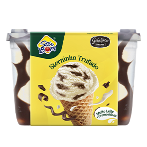 SORVETE GELATERIA STERZINHO TRUFADO STER BOM 1,5L