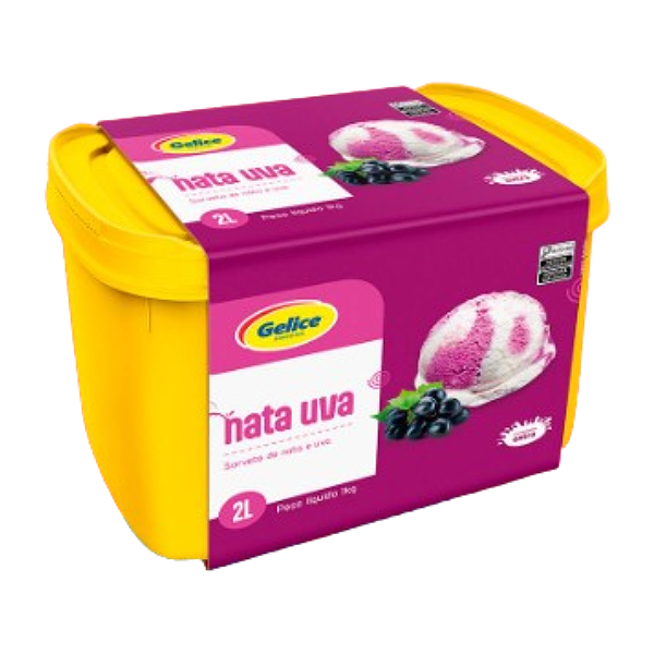 SORVETE NATA UVA  GELICE 2L