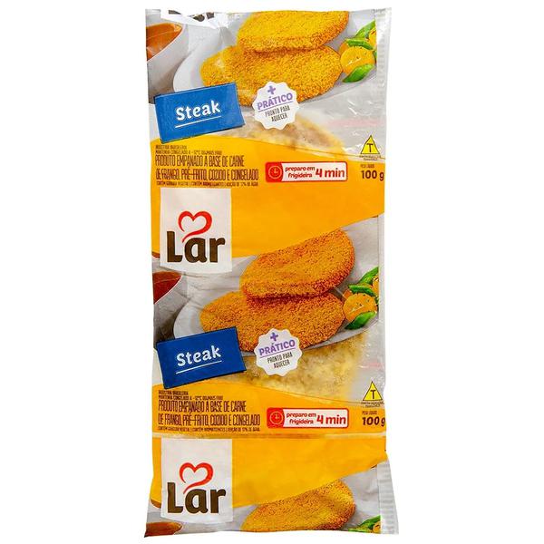 STEAK DE FRANGO LAR 100G