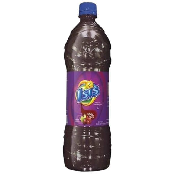 SUCO ISIS UVA E MACA ZERO 1LT