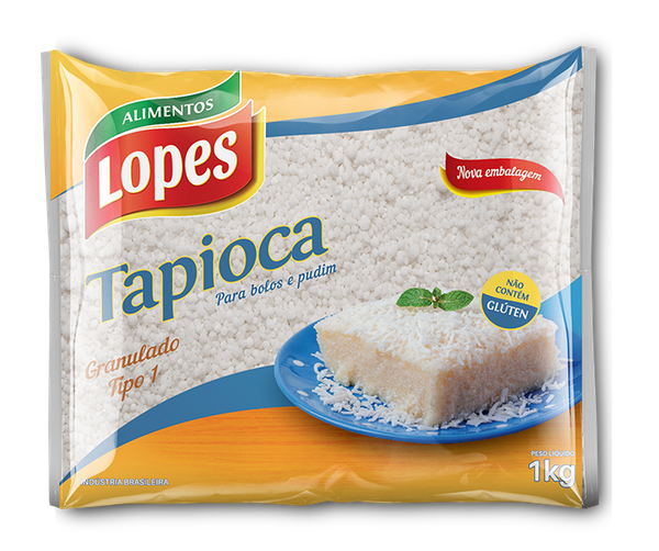 TAPIOCA GRANULADA LOPES 1KG