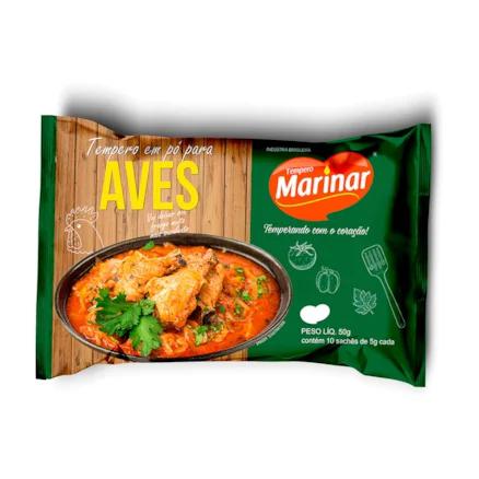 TEMPERO EM PO MARINAR SABOR AVES 50G