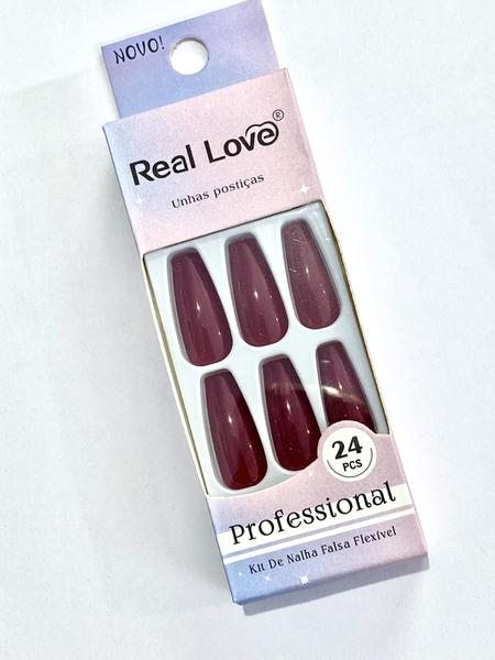 UNHAS POSTICAS REAL LOVE 5D COM 24UND