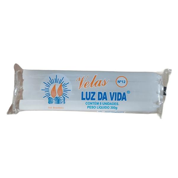 VELA LUZ DA VIDA N12 BRANCA