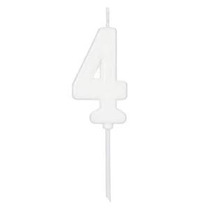 VELA PICK COLORS BRANCA NUMERO 4 01 UN
