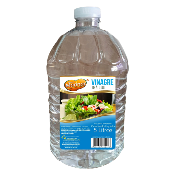 VINAGRE DE ALCOOL MARINAR 5LT