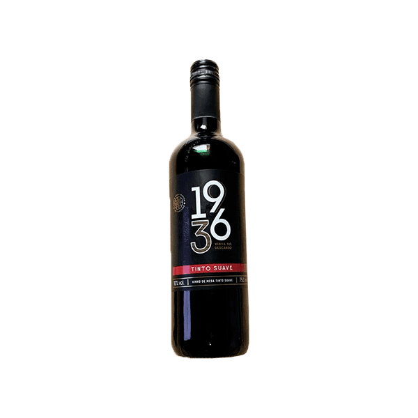 VINHO BR 1936 TINTO DE MESA SUAVE 750ML