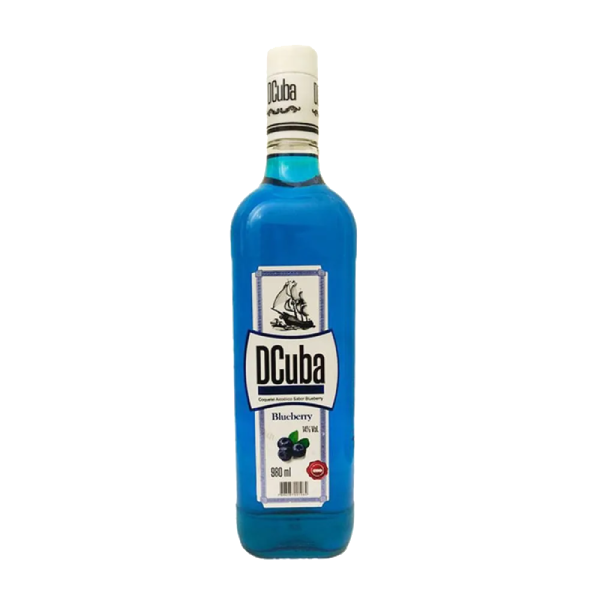 VODKA DCUBA BLUEBERRY 900ML