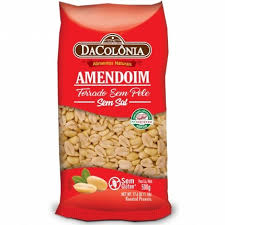 AMENDOIM DA COLONIA 500G SEM SAL