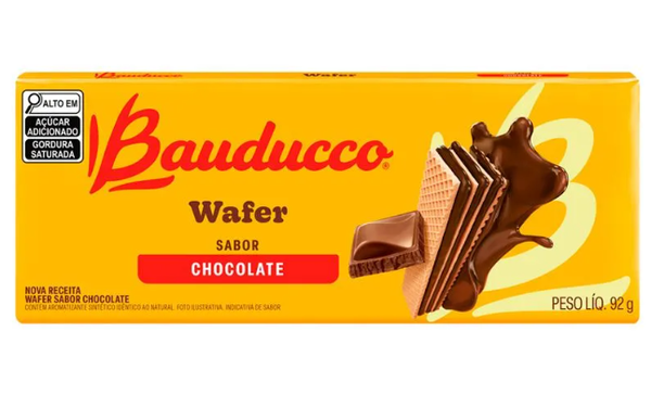 BISC BAUDUCCO WAFFER 92G CHOCOLATE