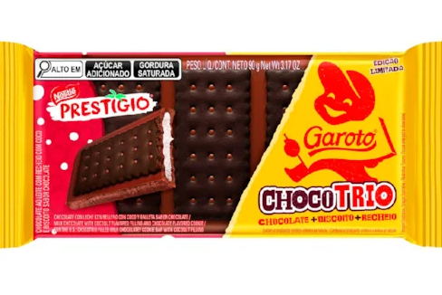 BISC CHOCOTRIO GAROTO 90G PRESTIGIO