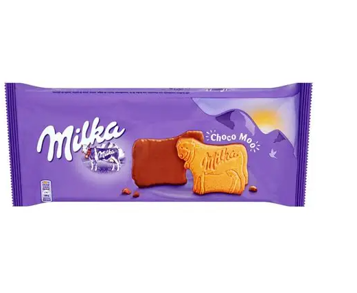 BISCOITO MILKA 120G CHOCO MOO