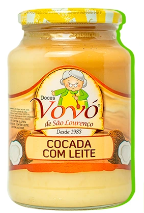 COCADA VOV 650G CLEITE VIDRO