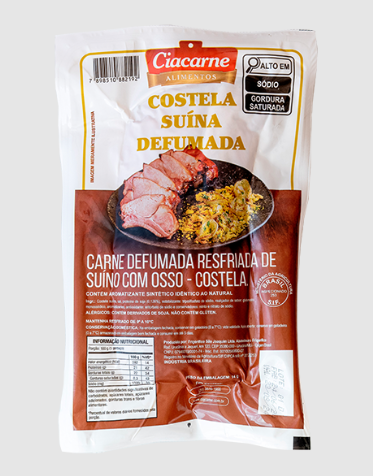 COSTELA SUINA DEFUMADA CIACARNE KG kg