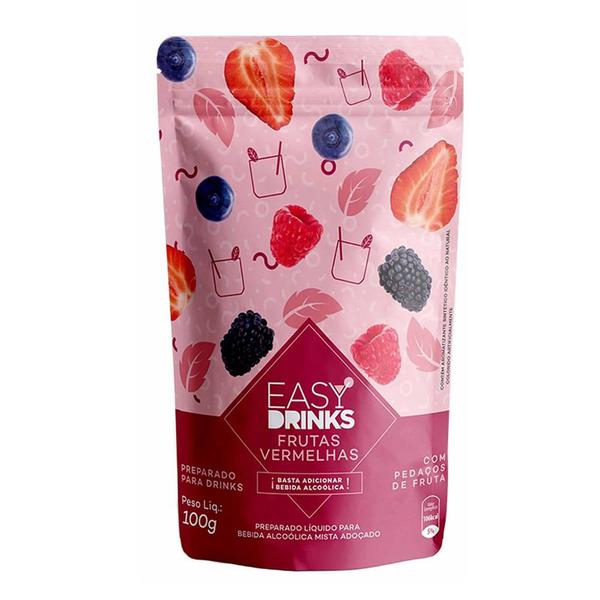 EASY DRINKS 100G FRUTAS VERMELHAS