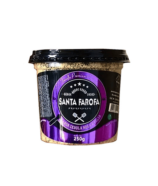 FAROFA SANTA FAROFA 250G CEBOLA ROXASALSA