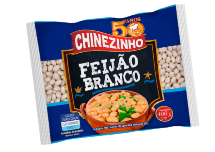 FEIJAO CHINEZINHO 400G BRANCO