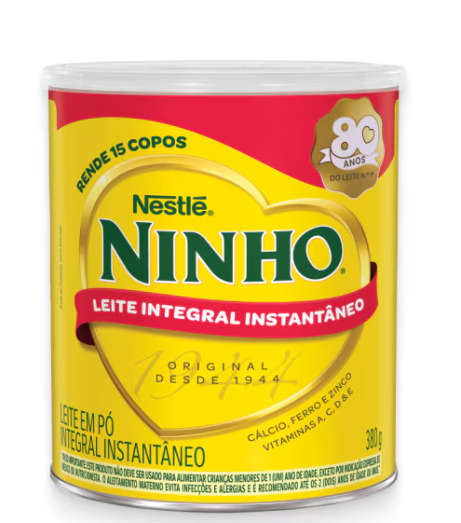 LEITE PO NINHO 380G INTEGRAL INSTANTANEO