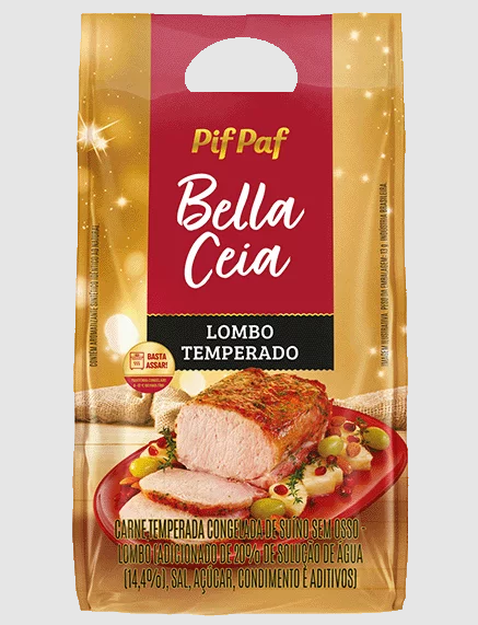 LOMBO SUINO BELLA CEIA KG TEMPERADO kg
