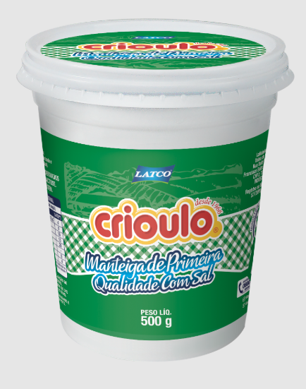 MANTEIGA CRIOULO 500G POTE