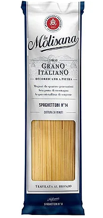MASSA LA MOLISANA 500G SPAGHETTONI N14
