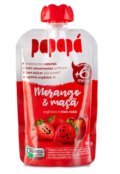 PAPINHA PAPAPA 100G MORANGO MACA