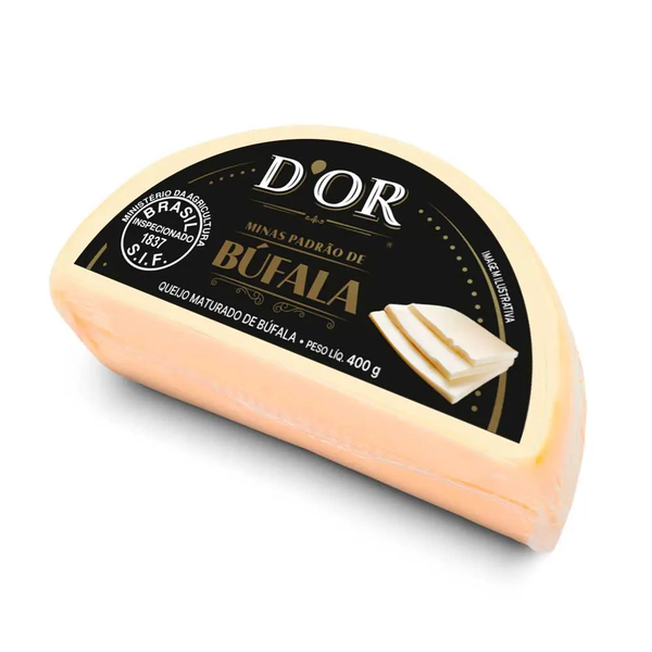 QUEIJO BUFALA DOR 400G MINAS PADRAO MATURADO