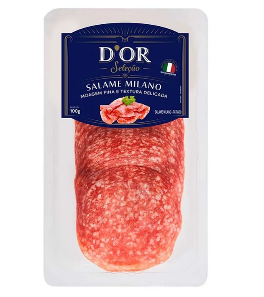 SALAME FATIADO DOR 100G MILANO