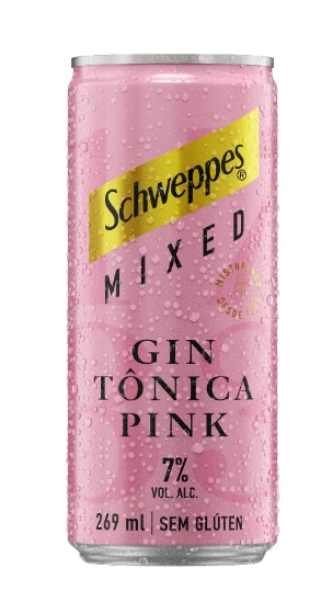 SCHWEPPES MIXED 269ML GIN TONICA PINK