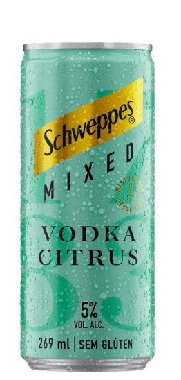 SCHWEPPES MIXED 269ML VODKA CITRUS