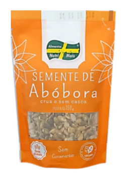 SEMENTE ABOBORA NUTRIMAIS 150G SEM CASCA