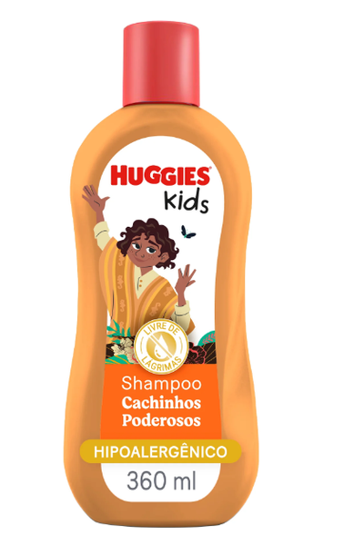 SHAMPOO HUGGIES KIDS 360ML CACHINHOS PODEROSOS