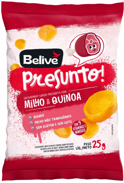 SNACKS BELIVE 25G PRESUNTO