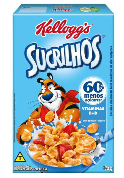 SUCRILHOS KELLOGGS 170G MENOS ACUARES