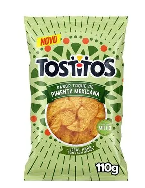 TORTILLA TOSTITOS 110G PIMENTA MEXICANA