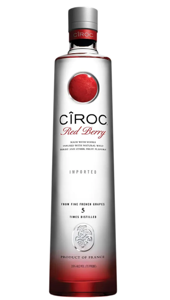 VODKA CIROC 750ML RED BERRY