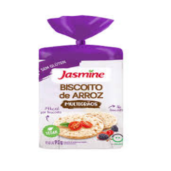 BISCOITO JASMINE 90G ARROZ MULT