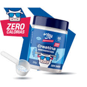 CREATINA MAIS MU 200G SEM SABOR